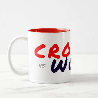 CROATIAvsWORLD Red Two-Tone Coffee Mug