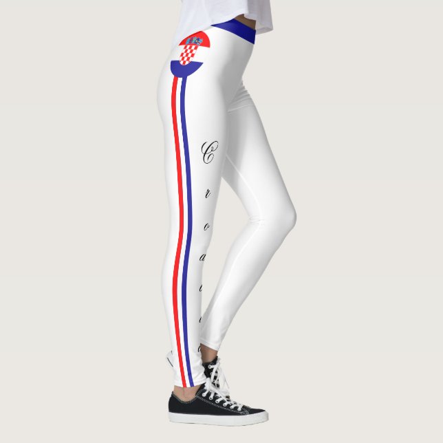 Croatie & Drapeau croate leggings / sports (Droite)