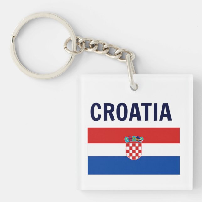 Croatie - Drapeau de Croatie (Devant)