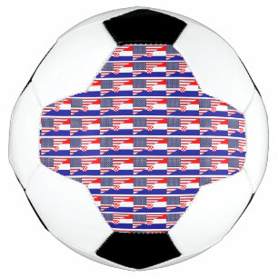 Croation American Pride US Croation Soccer Ball