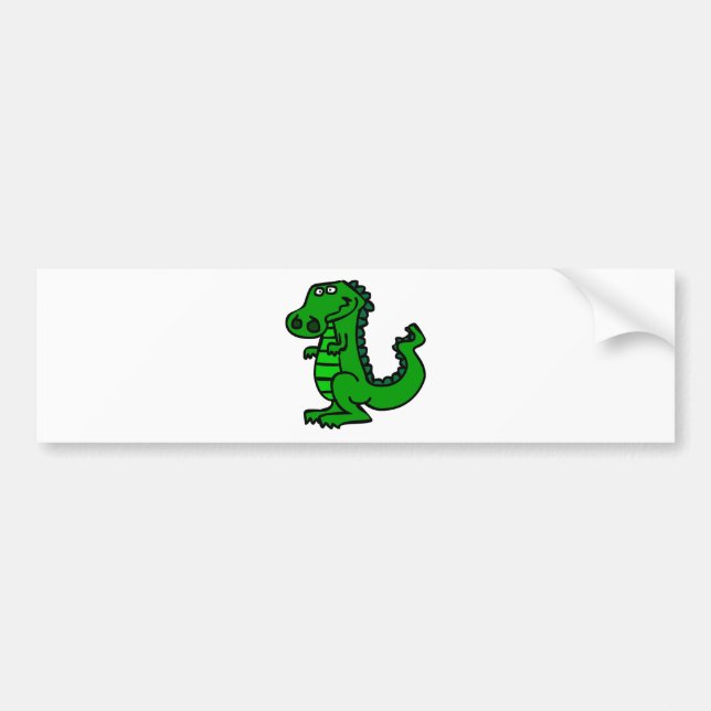 croc bumper sticker (Front)