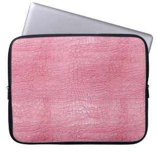 Croc Print Laptop Case 15"