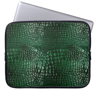 Croc Print Laptop Case 15"