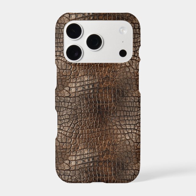 Croc Skin iPhone Case (Back)