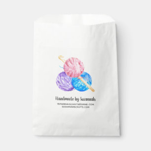 Crochet and Yarn Handmade Craft Business Bags