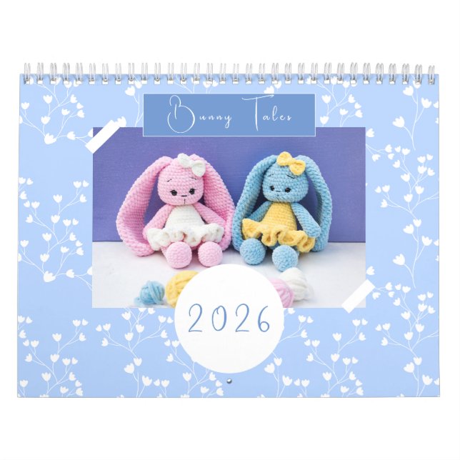 Crochet Bunny Calendrier 2026 - Artisanat de la Fa (Protection)