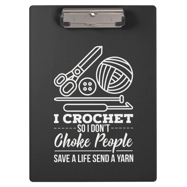 Crochet Clipboard (Front)