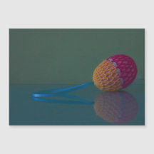 Crochet coloré OEuf de Pâques Carte magnétique de 