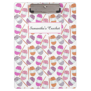 Crochet Craft Yarn Clipboard