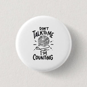 Crochet Crocheting 1 Inch Round Button