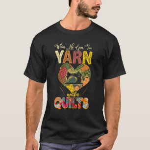 Crochet Crocheting Yarn Knitting Yarn   Quilts Sew T-Shirt