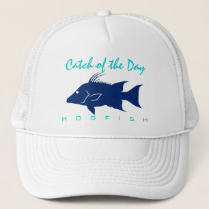 Crochet du jour - casquette de pêche de Hogfish