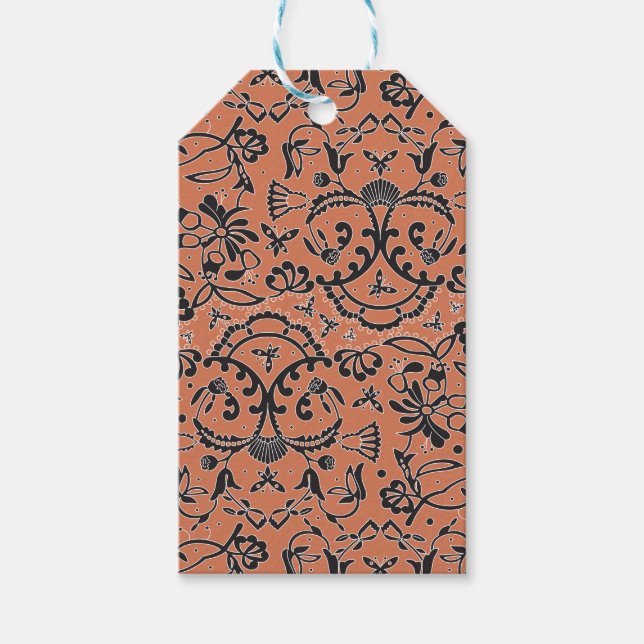 Crochet Embroidery Creation 2 Gift Tags (Front)