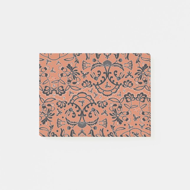 Crochet Embroidery Creation 2 Post-it Notes (Front)