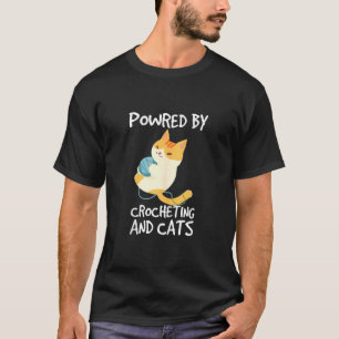 Crochet Funny Cat Crochet And Cats Crocheting T-Shirt