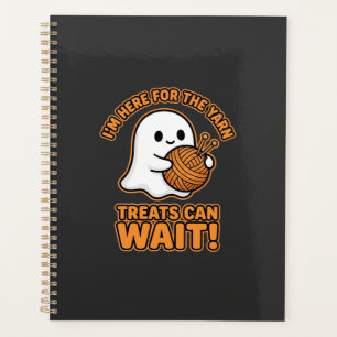 Crochet Ghost Yarn Halloween Design Planner