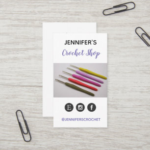 Crochet Handmade Craft Business Card
