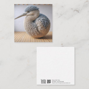 Crochet Heron Greeting Card