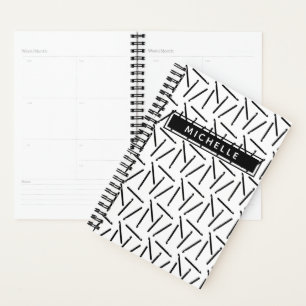 Crochet Hooks Print + Name / Text Planner