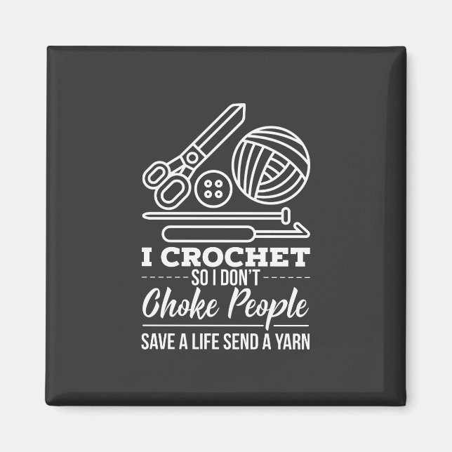 Crochet Magnet (Front)