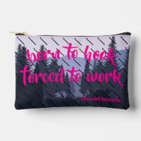 Crochet Market bag, crafting humour zip bag