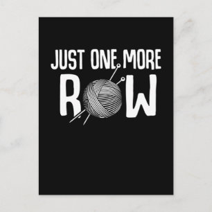 Crochet Mom Yarn Hobby Crafting Grandma Postcard