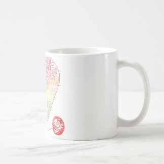 Crochet Mots Mug (Couleur)
