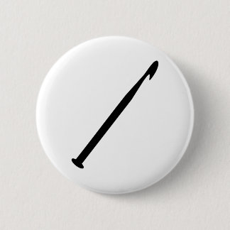 Crochet needle 2 inch round button
