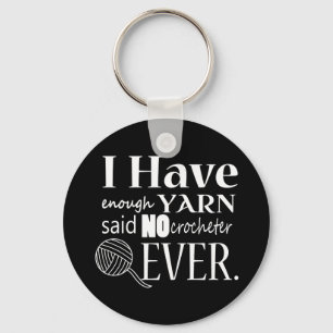 Crochet • Not Enough Yarn Crafts Keychain
