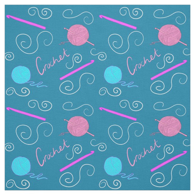 Crochet Pattern  Fabric (Swatch)