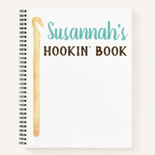 Crochet Watercolor Personalized Notebook