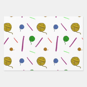 Crochet Wrapping Paper Sheet