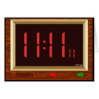 Crochet Ya d'horloge de 11h11 "plus tard ! "