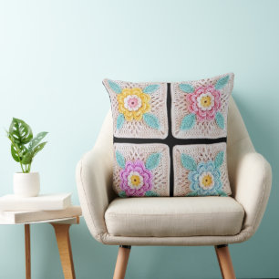 Crocheted Comfort: Design Your Dream Throw Pillow