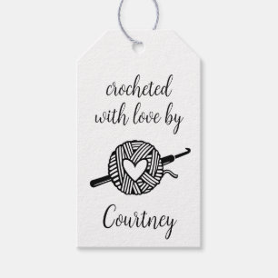 Crocheted With Love Gift Tags
