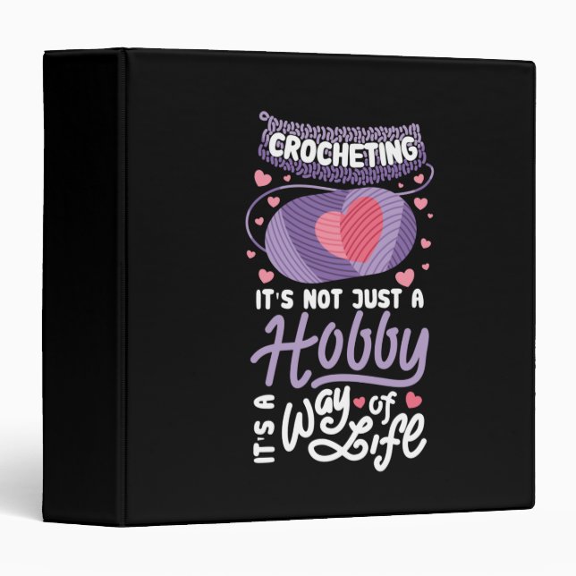 Crocheting Binder (Front/Spine)