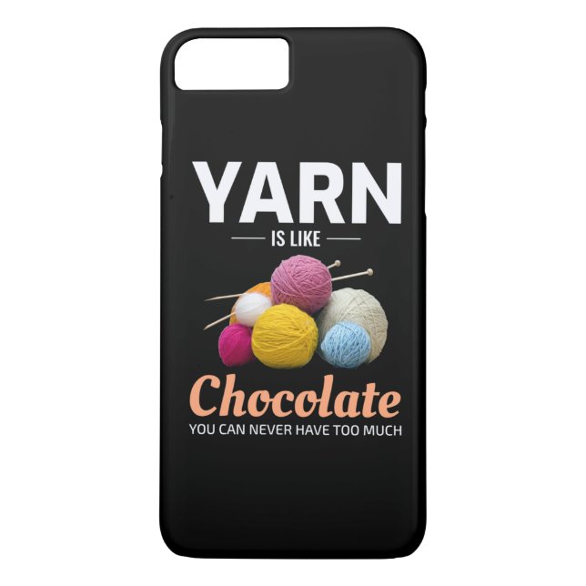 Crocheting Crochet Chocolate Knitting Crochet Case-Mate iPhone Case (Back)