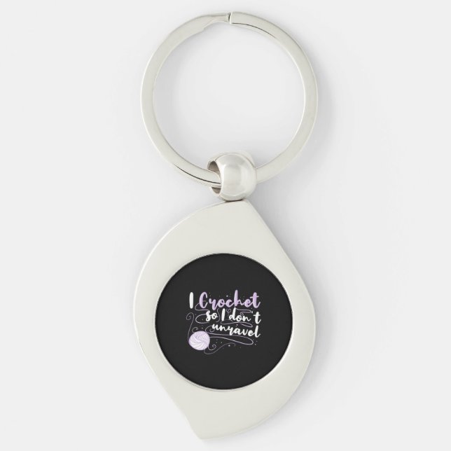 Crocheting Gifts Keychain (Front)