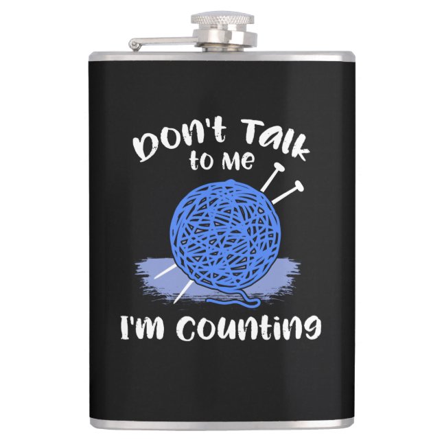 Crocheting Hip Flask (Front)