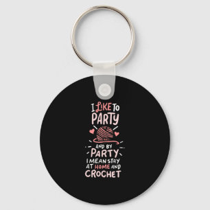 Crocheting Keychain