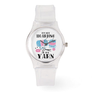 Crocheting Knitting Gifts Watch
