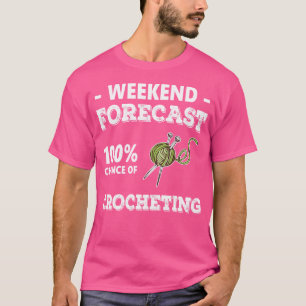 Crocheting Lover Funny Crochet  Yarn Knitting Croc T-Shirt
