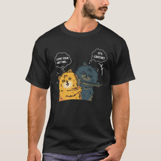 Crocheting Mom Cat Slapping It s Crochet T-Shirt