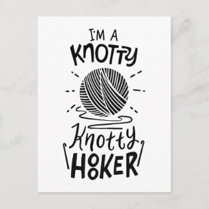 Crocheting Postcard