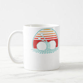 Crocheting Retro Vintage 80S Style Knitting Gift Coffee Mug