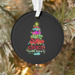 Crocin Around The Christmas Tree Ornament