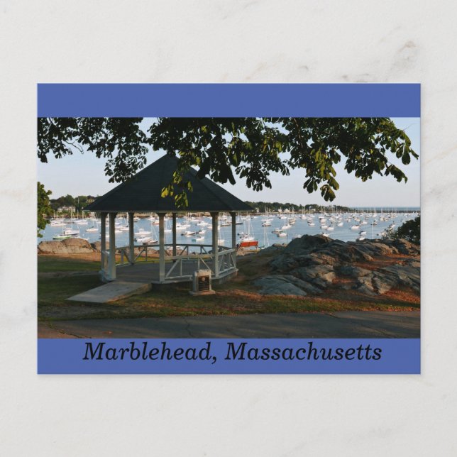 Crocker Park, marblehead Massachusetts Carte posta (Devant)