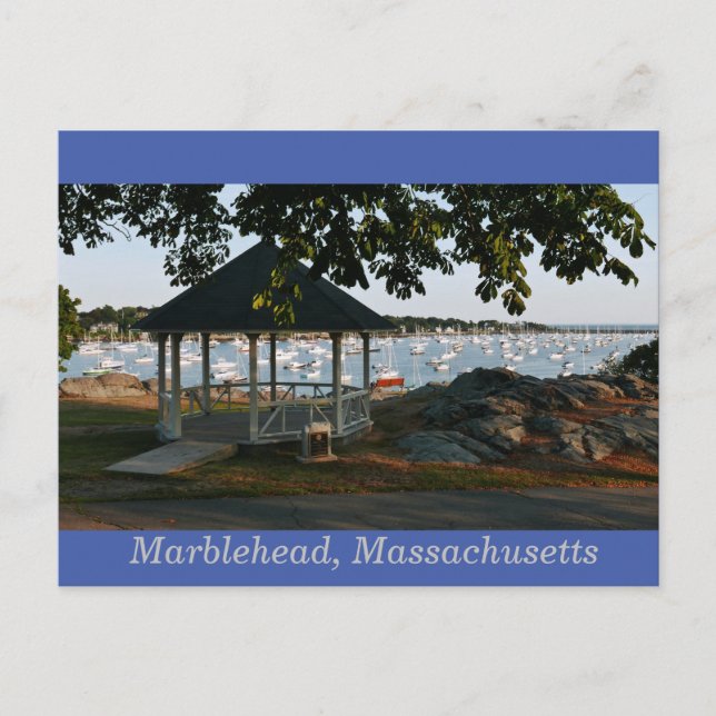Crocker Park, marblehead Massachusetts Carte posta (Devant)