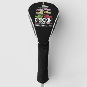 Crockin' Around The Christmas Tree Golf Head Cover