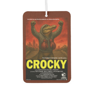 Crocky Classic Movie Parody Air Freshener